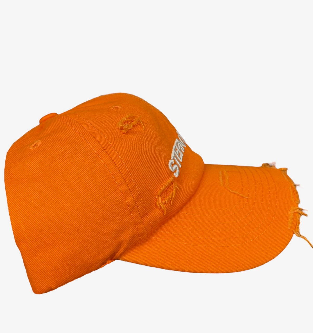 orange hat
