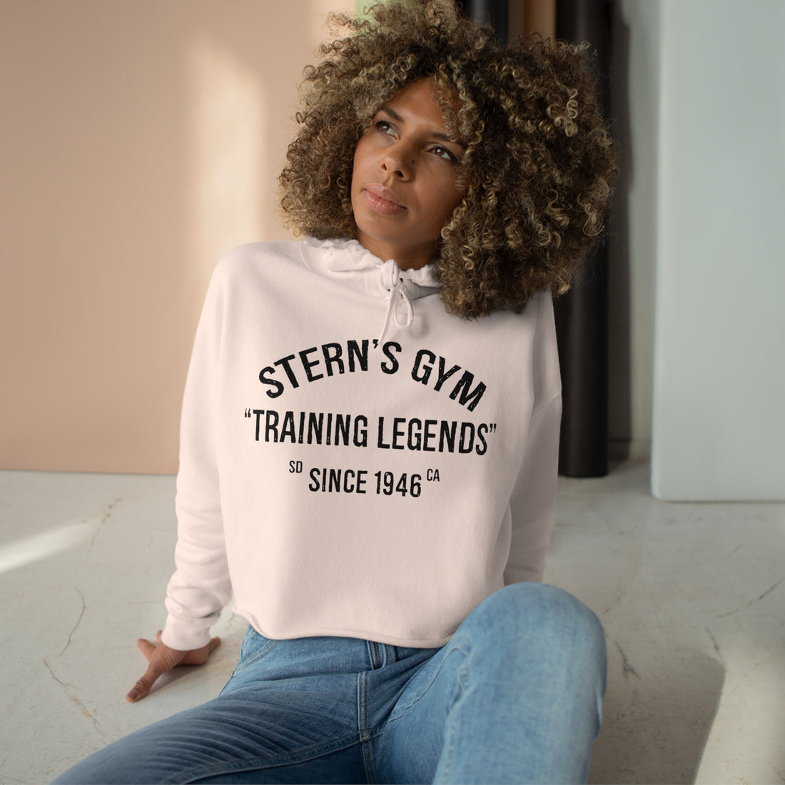 Stern's Cropped Hoodie