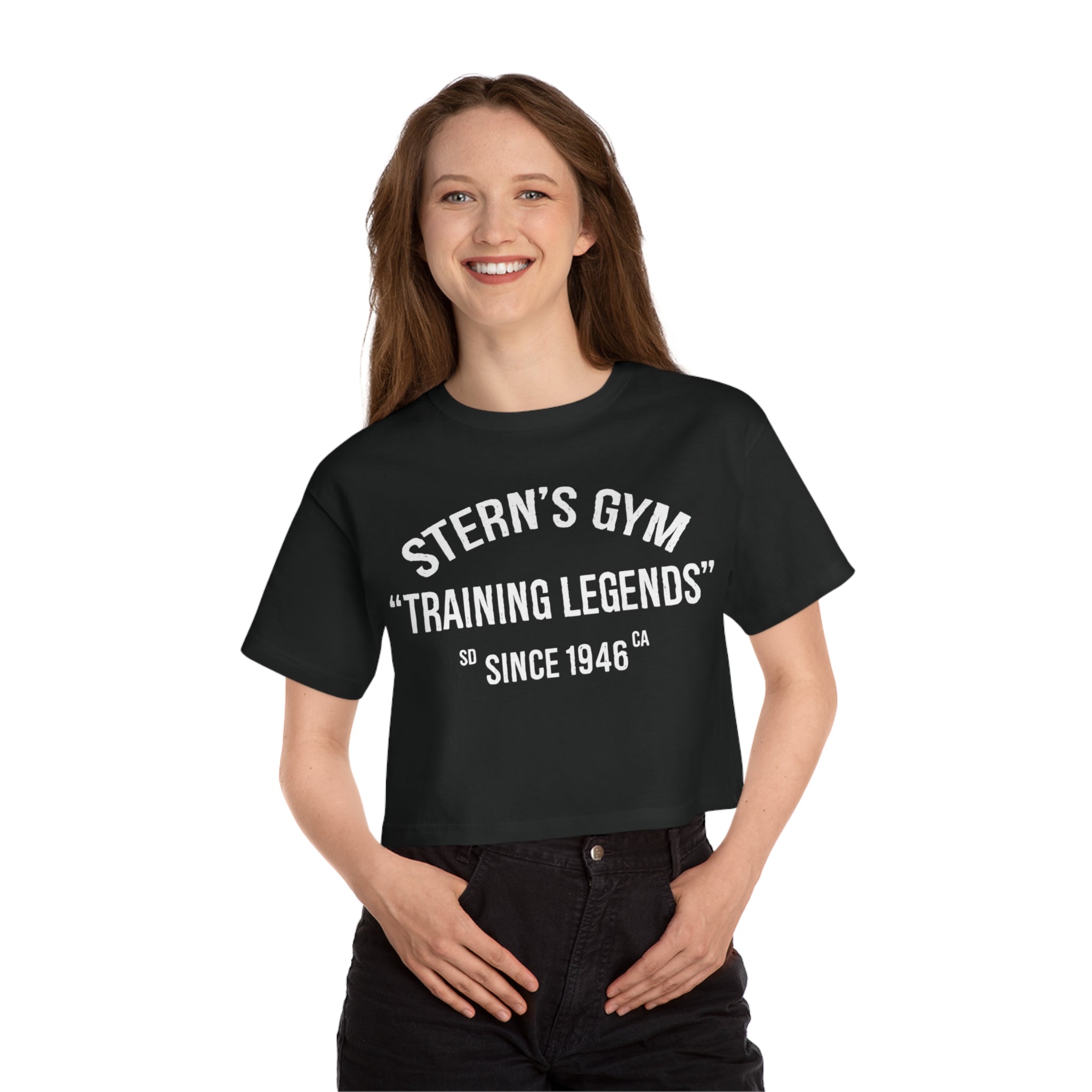 Stern s Gym Cropped T Shirt