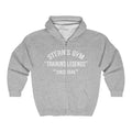 Light Grey Zipper Hoodie