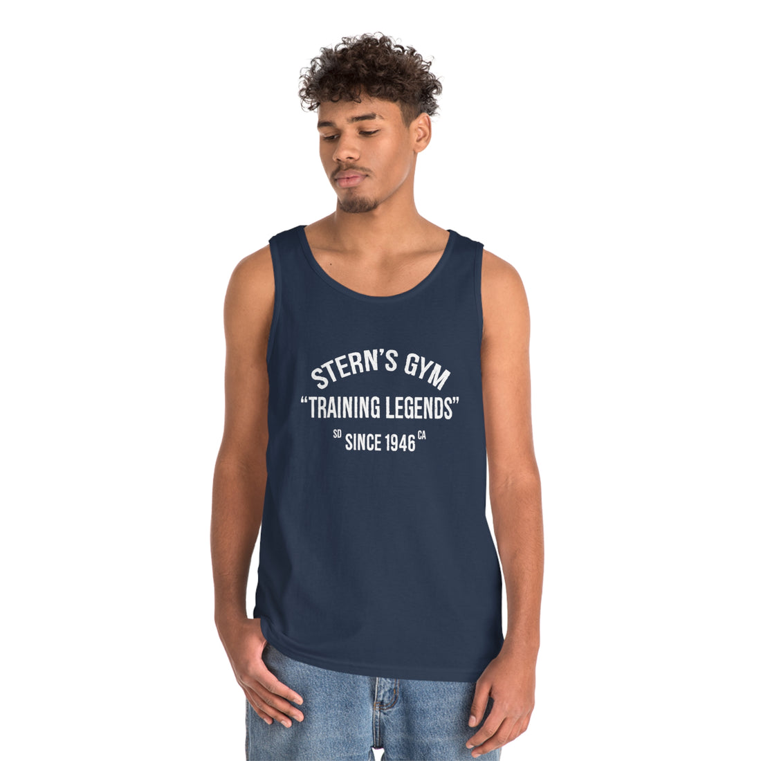 Navy Blue Tank Top