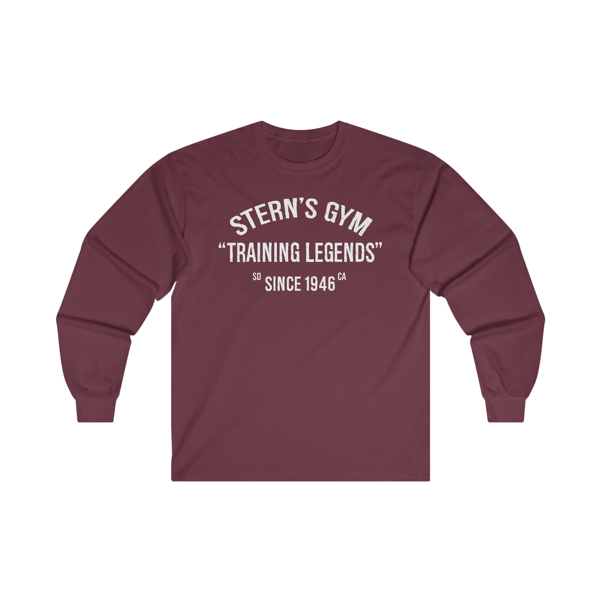 Burgundy Long Sleeve T-shirt